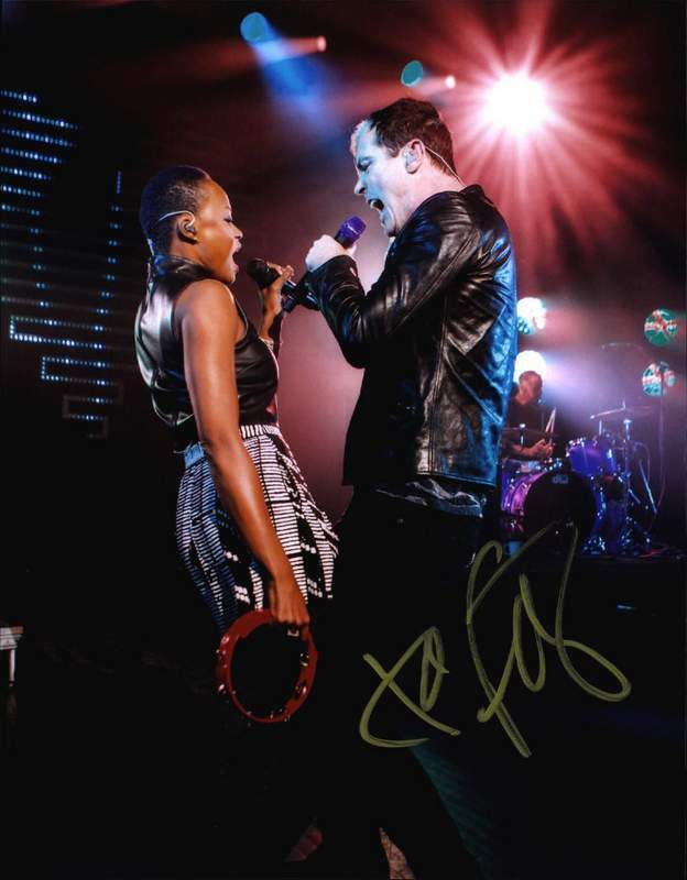 Fitz and The Tantrums Michael Fitzpatrick signed 8x10 Photo Poster painting |CERT A0003