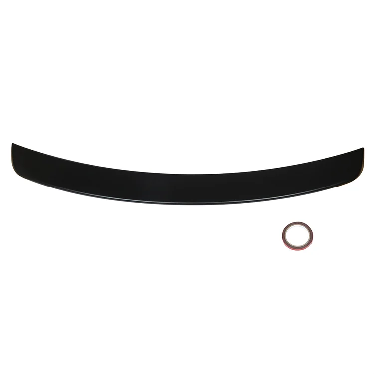 Silscvtt Black Unpainted Plastic Trunk Lip Spoiler Rear Wing Replacement for 2011-2019 300C Factory Style