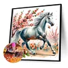 Diamond Painting-DIY Full Round Drill Horse(40*40CM)