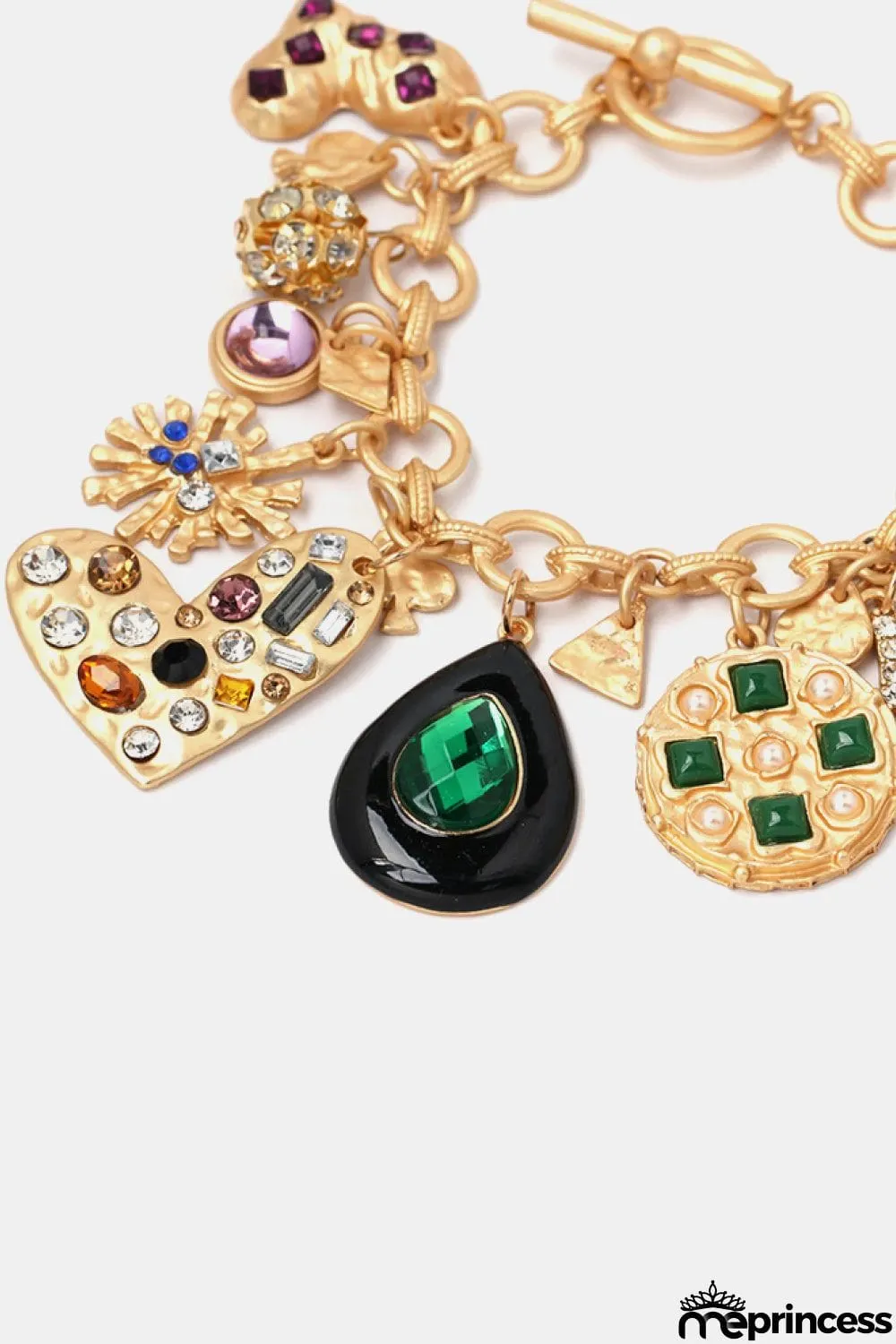 Multi Charm Resin Bracelet