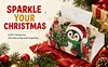 Xmas Penguin DIY Pearl Diamond Painting PU Cover Tissue Holder Kit Pearl Art Painting Decoration for Home & Gifts