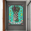 Halloween Skull Tarot Cards-11CT Stamped Cross Stitch 50*65cm/19.69*25.59in(Big Size) tapestrymarket