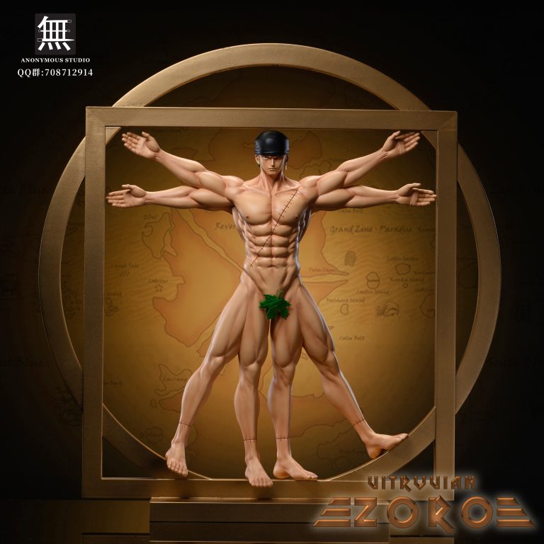 PRE-ORDER Anonymous Studio - One Piece Vitruviano Zoro  Statue(GK) (Adult 18+)-