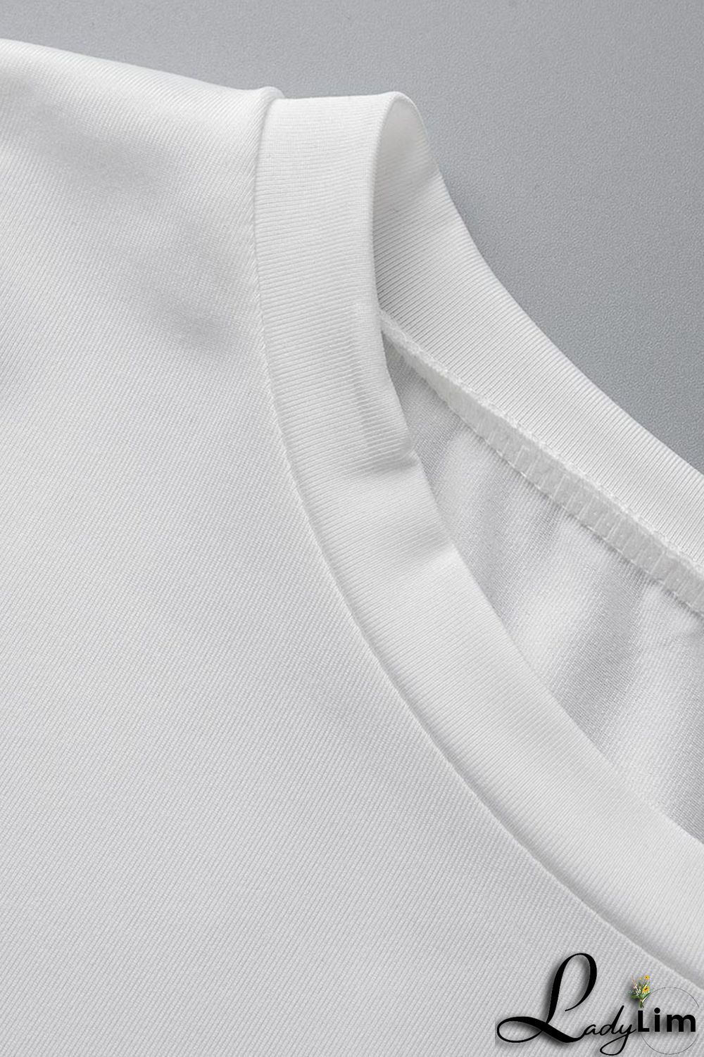 Red Fashion Casual Solid Slit O Neck T-Shirts