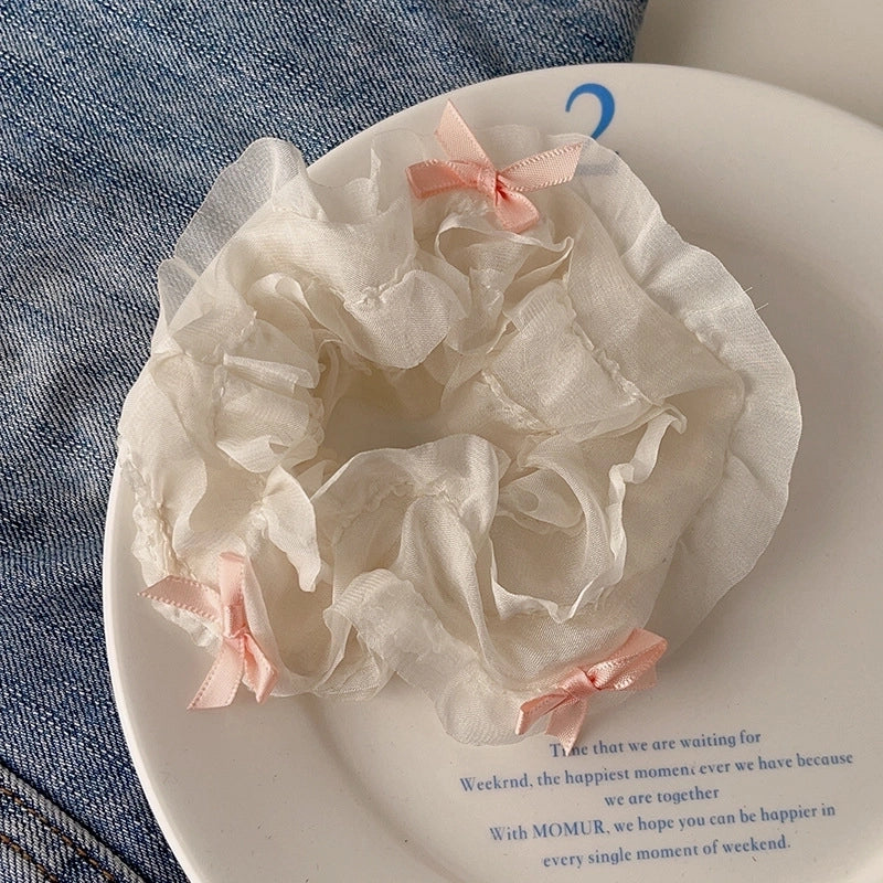 Women’s Casual Minimalist Bow Knot Cloth Hair Tie