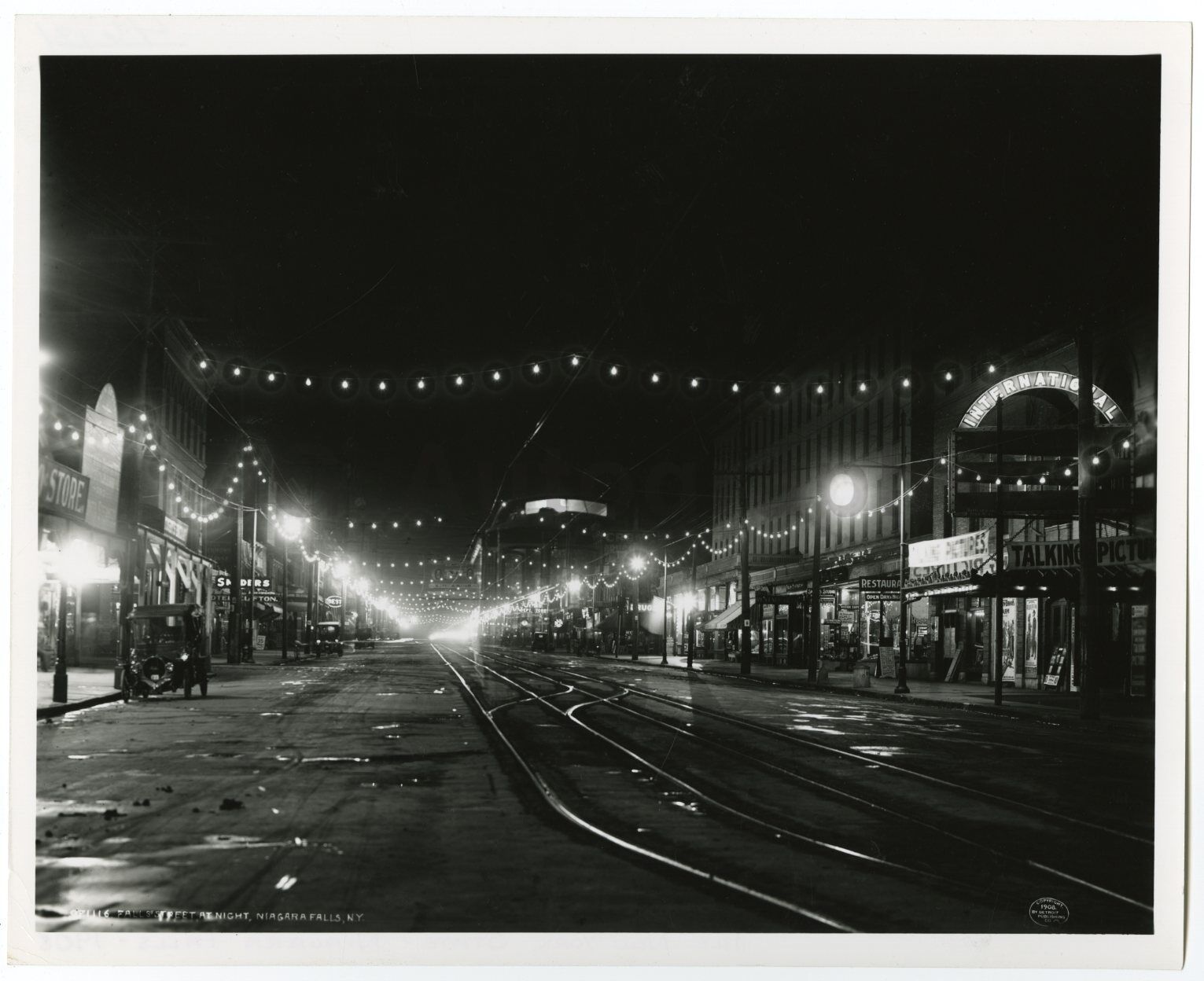 Niagara Falls - Falls Street - Vintage 8x10 Photo Poster paintinggraph