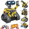 Black Technology Intelligent Digital Display Wall-E Programming Robot Children's Educational Assembly Building Block Toys Boy Birthday Gift