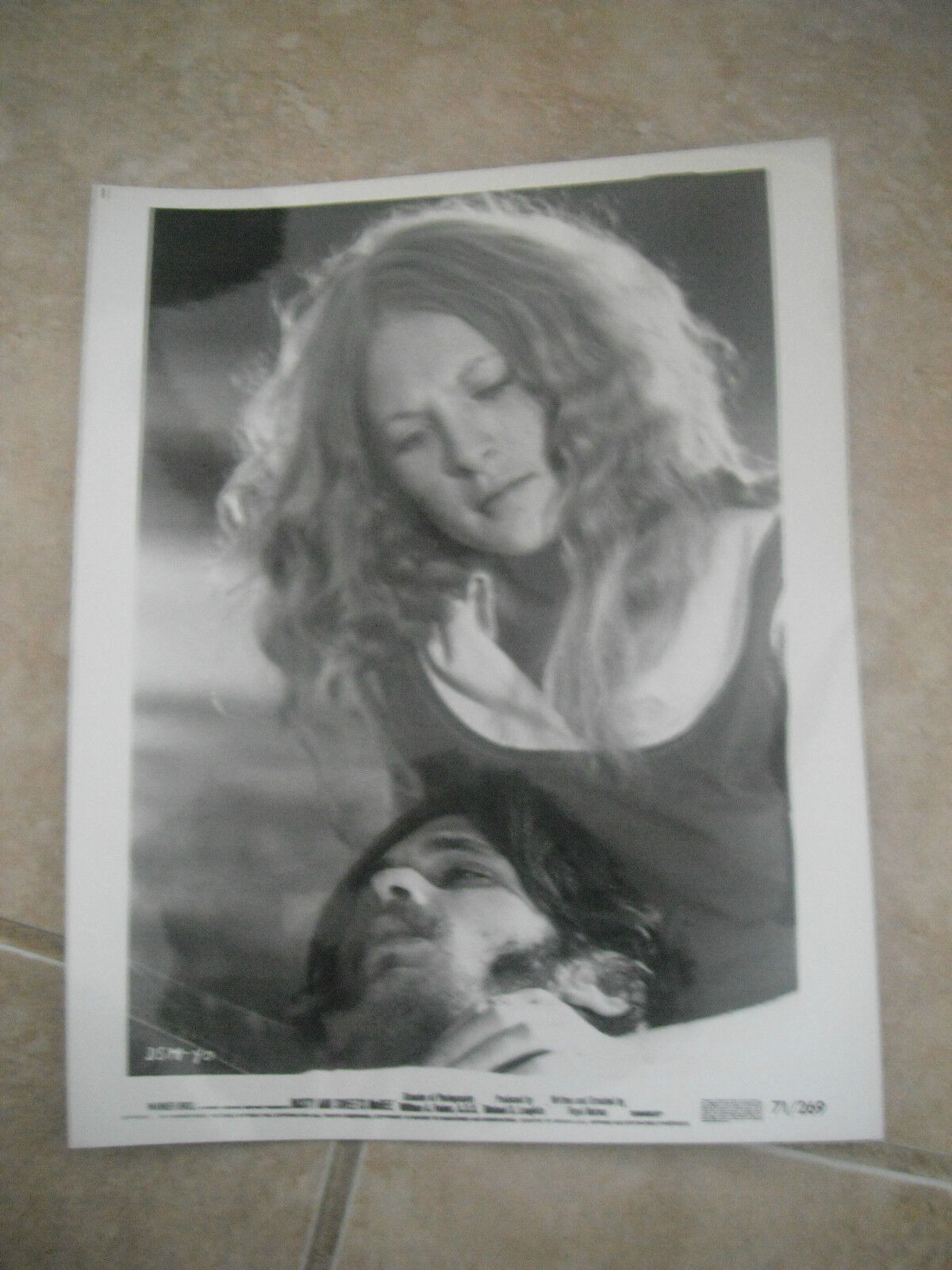 Dusty & Sweets McGee 1971 Fredell Ryder B&W 8x10 Promo Photo Poster painting Lobby Card