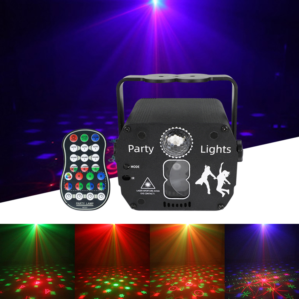 

USB Charging LED Laser DJ Atmosphere-Bluetooth Laser Projector Night Light, 501 Original