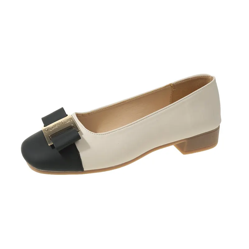 Breakj Breakj Fragrant Wind Coarse Heel Single Shoes Women In The Spring And Autumn Of 2025 New Temperament Light Mouth French High Heels