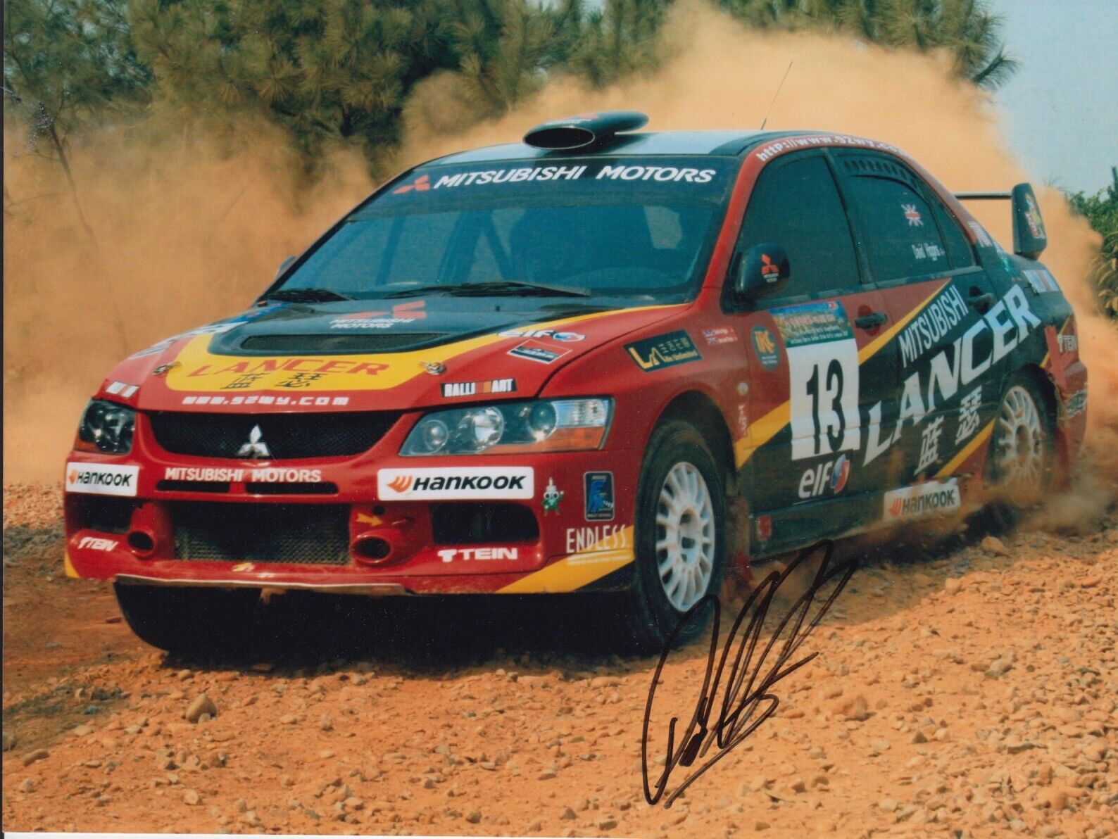 David Higgins Hand Signed 8x6 Photo Poster painting - Rally Autograph 1.