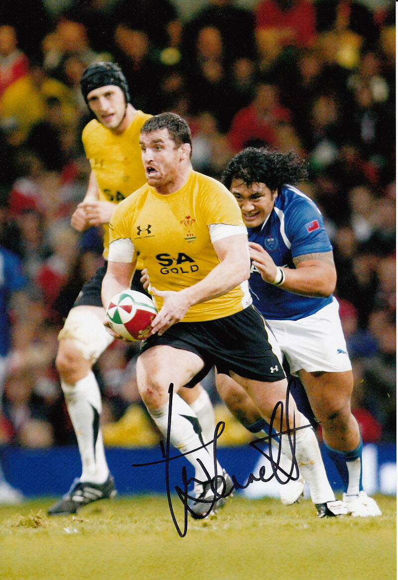 Huw Bennett Hand Signed Wales Photo Poster painting 12x8 1.