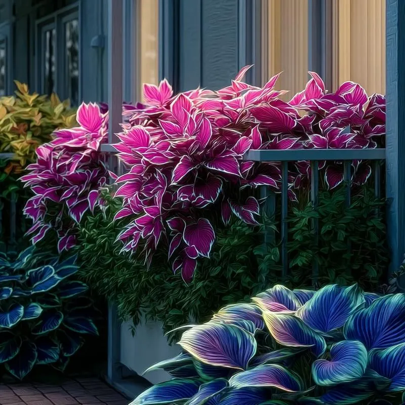 🎁2025 Special Offer🌿 Fire & Ice Rare Hosta Flower Seeds