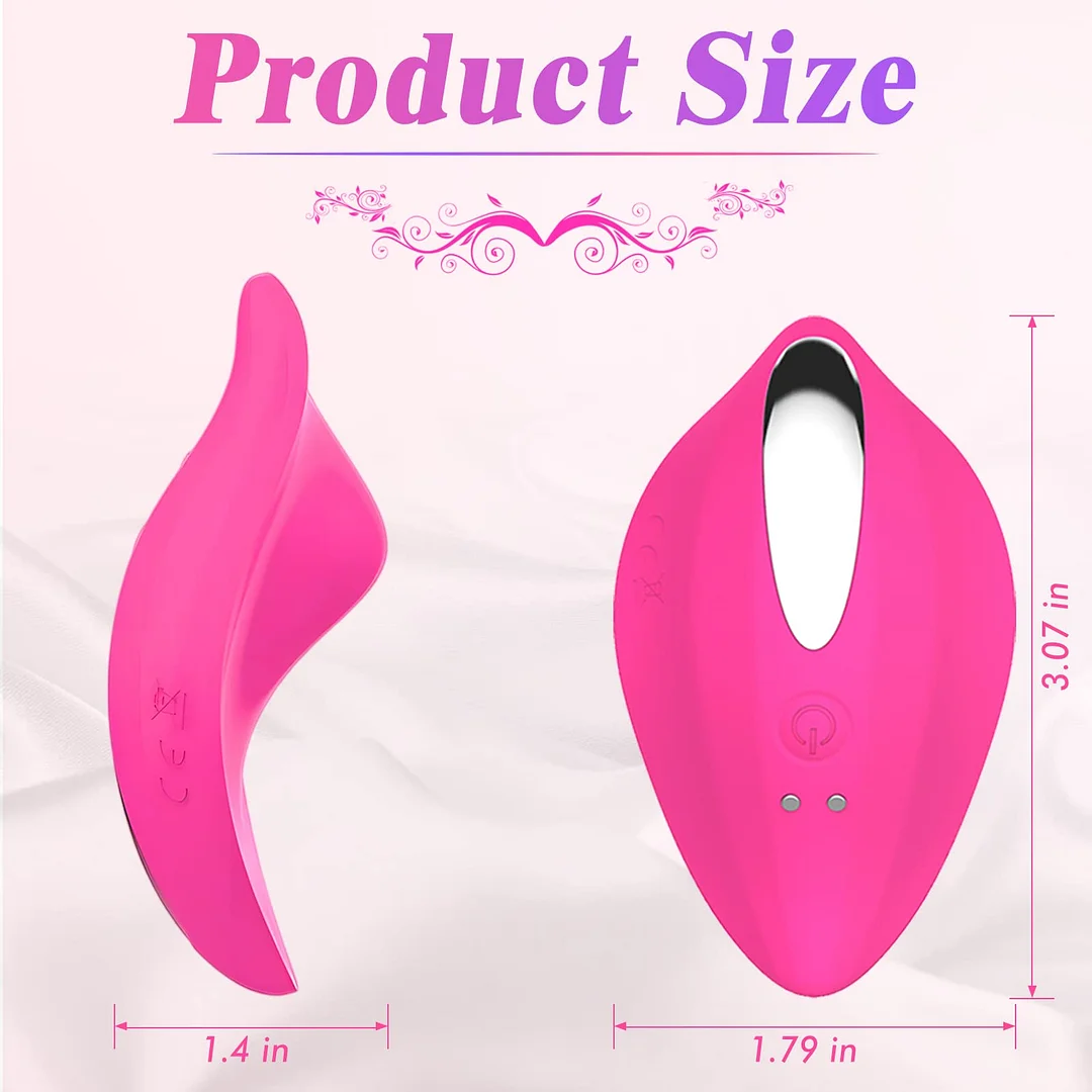Rechargeable Waterproof Remote Control Panty Vibrator with 12 Pleasure Patterns