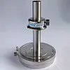 Tumbler Stable Weighted Base Patented Anti-Tangle Solder Wire Dispenser, 360&deg; Sliding Rail Quick Lock Dual Layer Stainless Steel Solder Spool Stand for Watch PCB Electronics Repair 