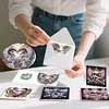 6PCS Diamond Painting Wing Greeting Cards Postcards with Envelopes