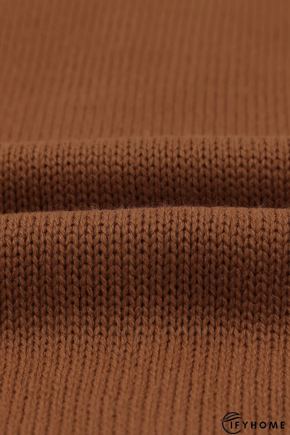 V Neck Contrast Stripes Trims Short Sleeve Sweater | IFYHOME