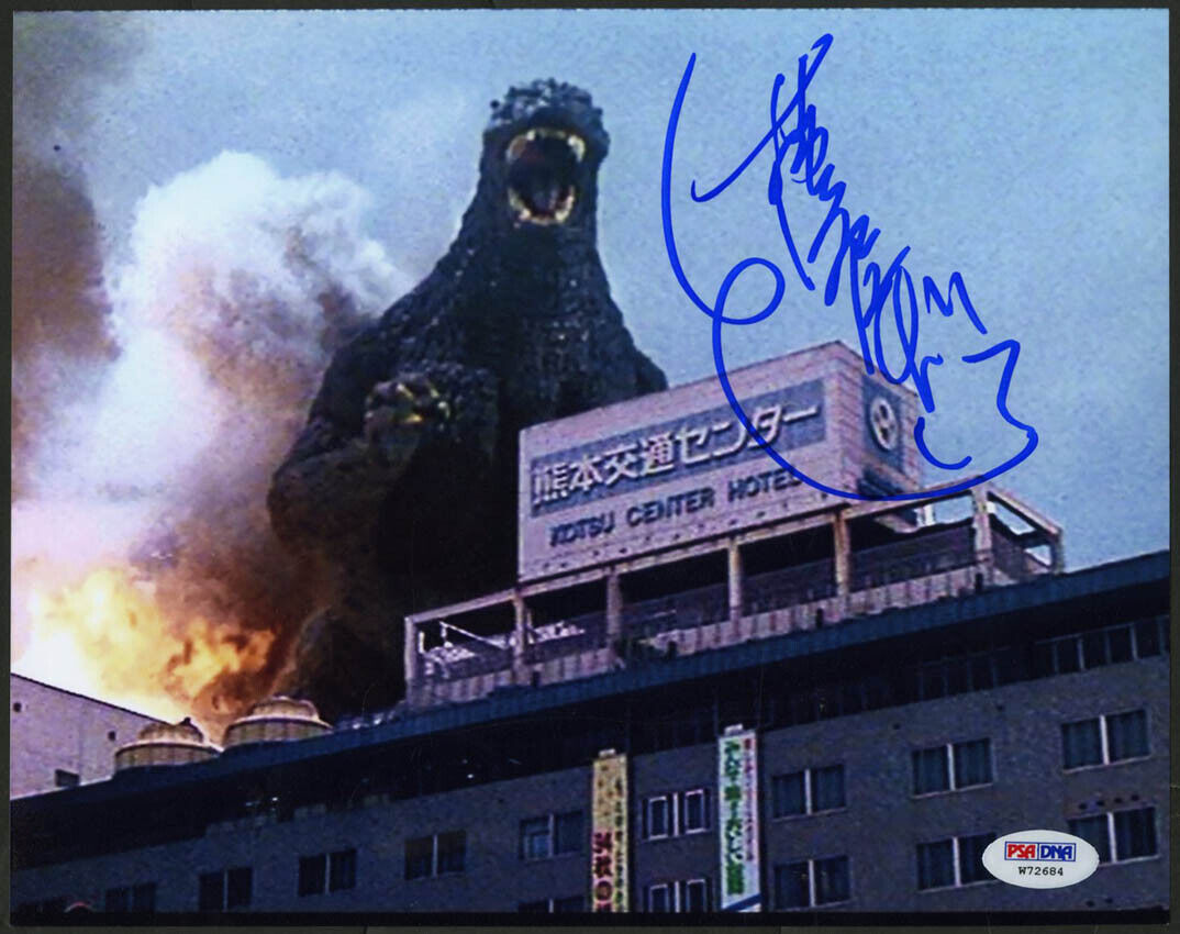 Kenpachiro Satsuma SIGNED 8x10 Photo Poster painting Godzilla RARE PSA/DNA AUTOGRAPHED Heisei