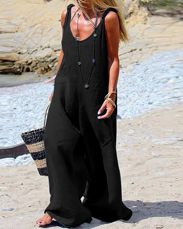 Loose Casual Jumpsuit