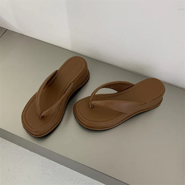 Wongn Wongn Summer New Women's Shoes Flip-Flops Slippers Wear Fashionable Women's Shoes