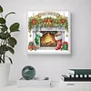 Fireplace - Diamond Painting - Full Round Drill (Canvas|30*30cm)