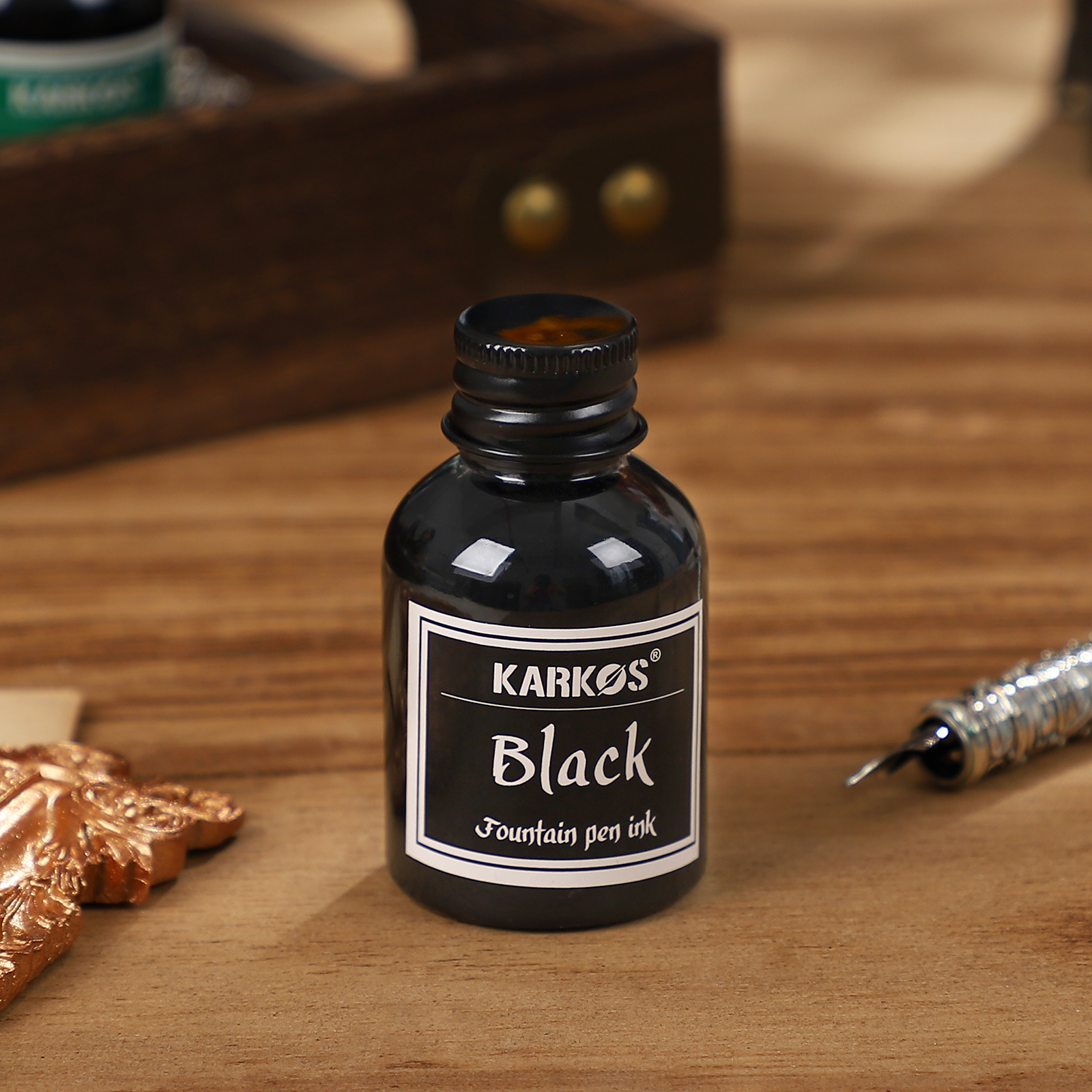 Journalsay 30ml/Bottle Pure Colorful Fountain Pen Ink Refilling Liquid 10 colors 