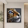 Leopard - 9CT Full Beaded Cross Stitch Kit(42x42cm)