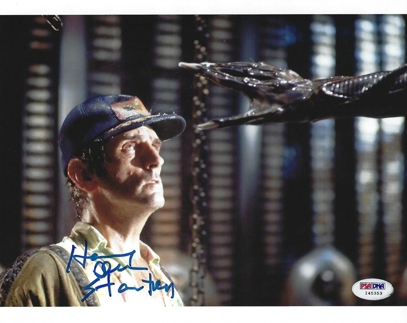 Harry Dean Stanton Signed Alien 8x10 Photo Poster painting PSA/DNA COA Movie Picture Autograph