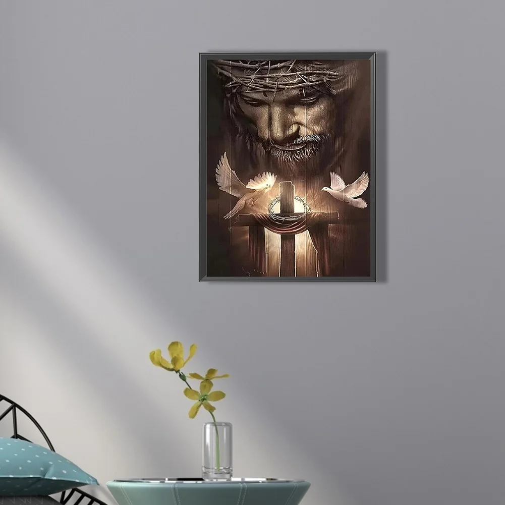 Diamond Painting - Full Square Drill - Jesus(Canvas|30*40cm)