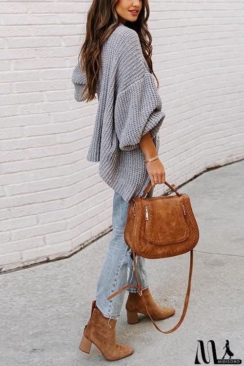 MidiSono - Open Front Classical Cardigan