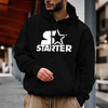 Unisex Casual Stylish Star Graphic Hoodie by Inlyline
