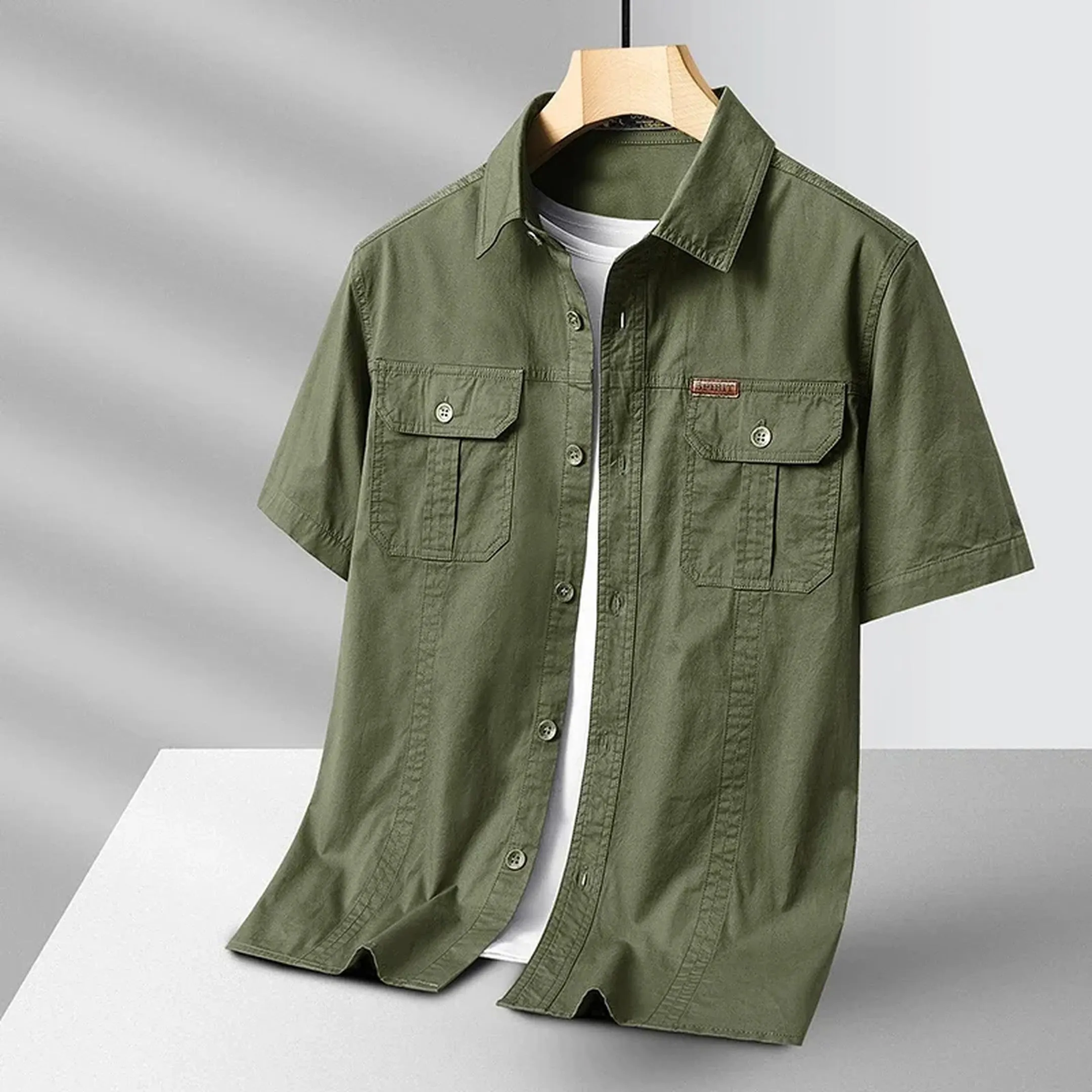 Men's Cotton Utility Shirt &ndash; Quick-Dry Expedition Style