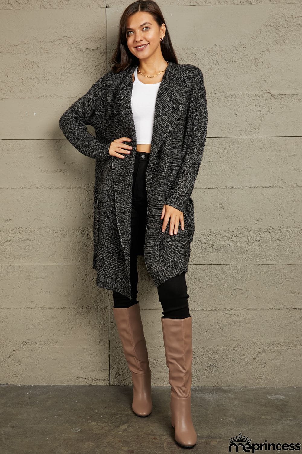 e.Luna Knit Sweater Cardigan