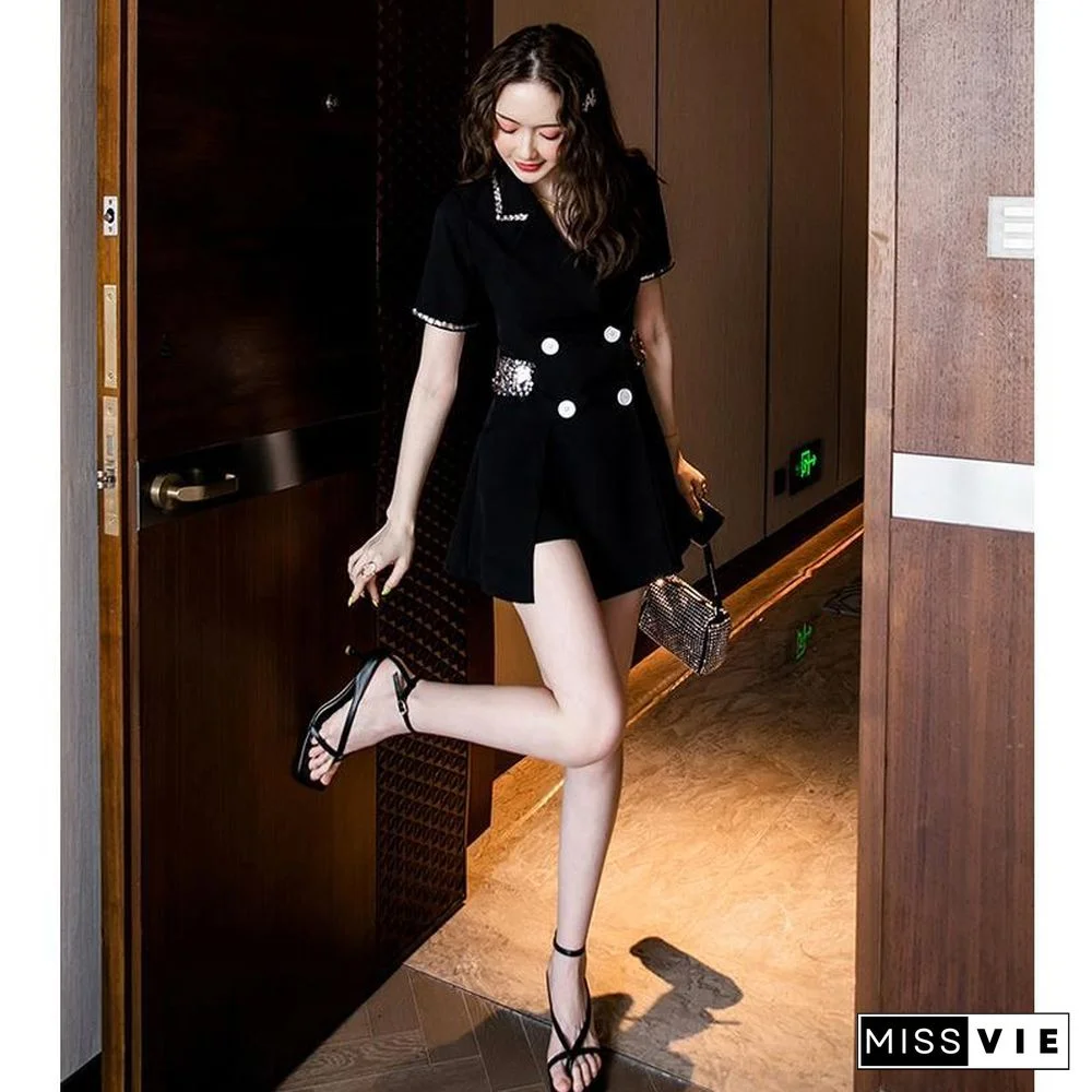 Fashion Blazer Two-Piece Set P11505