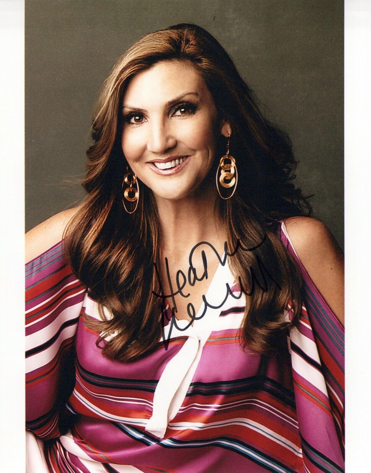 Heather McDonald glamour shot autographed Photo Poster painting signed 8x10 #5