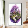 Landscape Leaf Silhouette-11CT Stamped Cross Stitch 40*70cm(Big Size) tapestrymarket