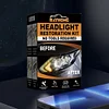 Car Headlight Restoration Set Headlamp Cover Scratch Remover for Car Maintenance