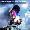 Motorcycle Phone Holder 15W Wireless Charging Waterproof Shockproof Phone Stand