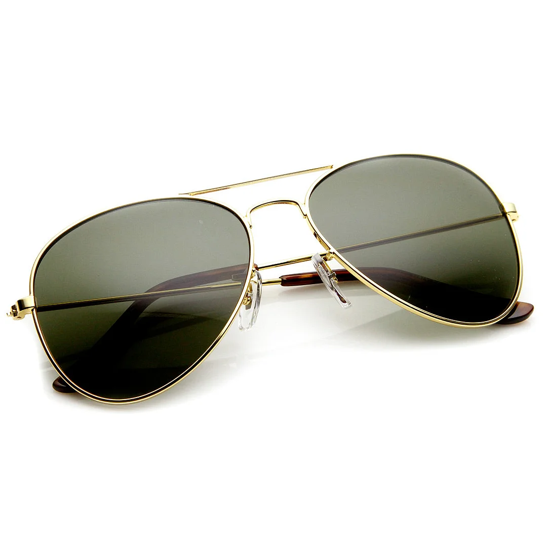 Original Classic Metal Standard Aviator glasses - Nickel Plated Frame