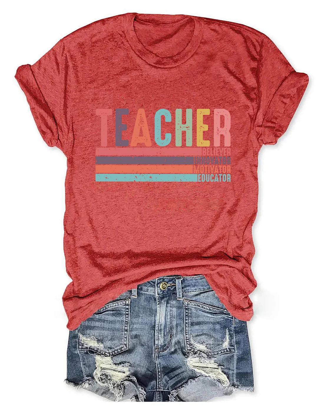 Retro Teacher T-Shirt
