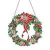 DIY Christmas Wreath Art Acylic Crystal Rhinestone Hanging Craft Kits