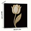 (30x30cm)DIY Bird Pearl Painting Kit With Inner Frame Home Decor
