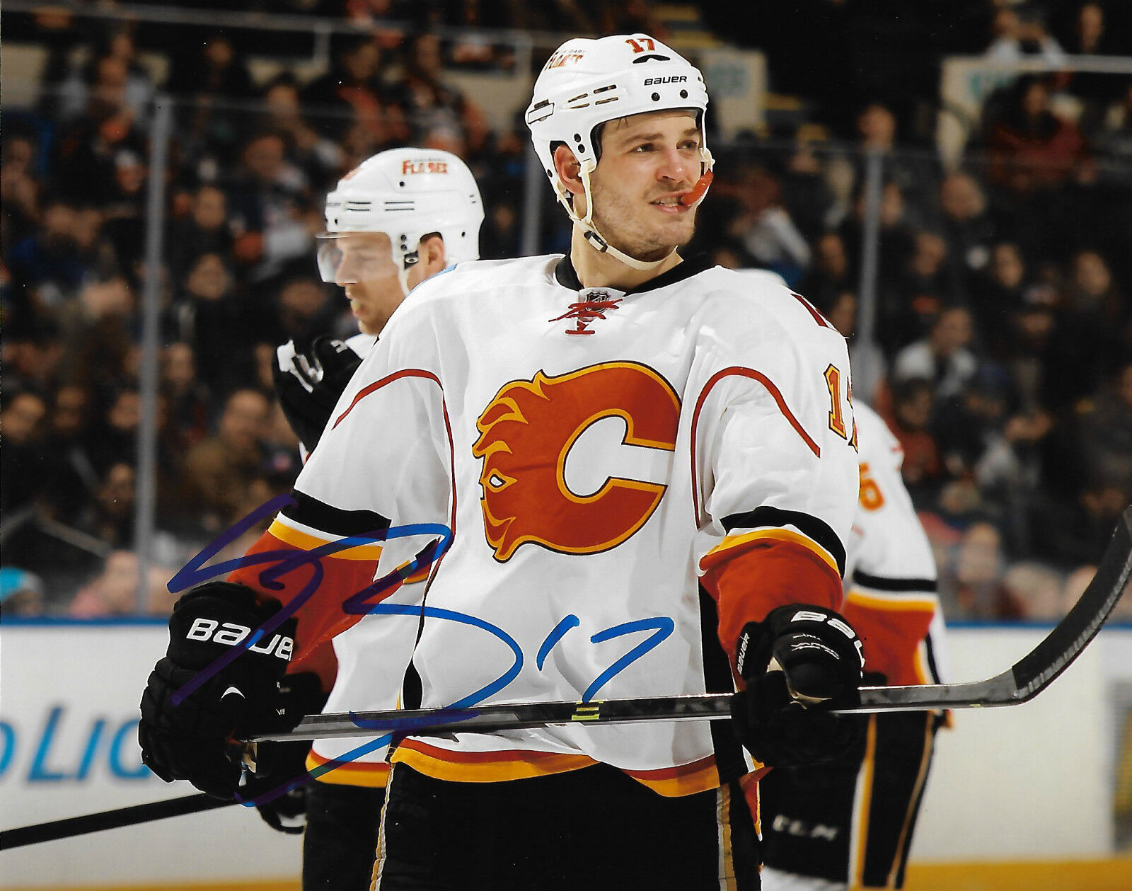 Calgary Flames Lance Bouma Autographed Signed 8x10 NHL Photo Poster painting COA H