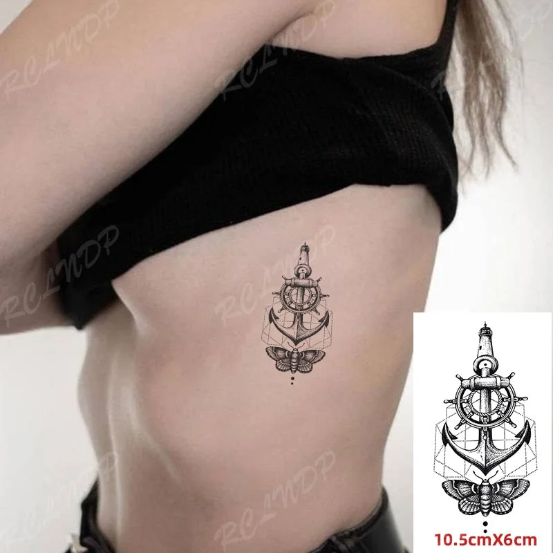 Waterproof Temporary Tattoo Sticker Small Cute Flower Plant Body Art Flash Tatoo Fake Tatto for Women Men