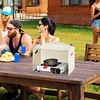 Foldable Camping Wind Shield Portable Gas Stove Windproof Screen for BBQ Cooking