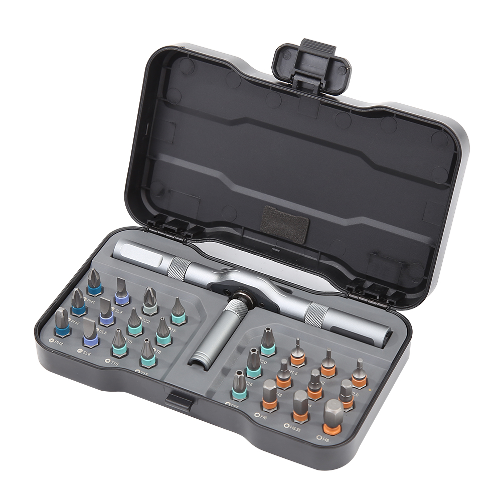 

DUKA RS1 Multi-purpose 24 in 1 Ratchet Wrench Screwdriver S2 Magnetic Bits, 501 Original