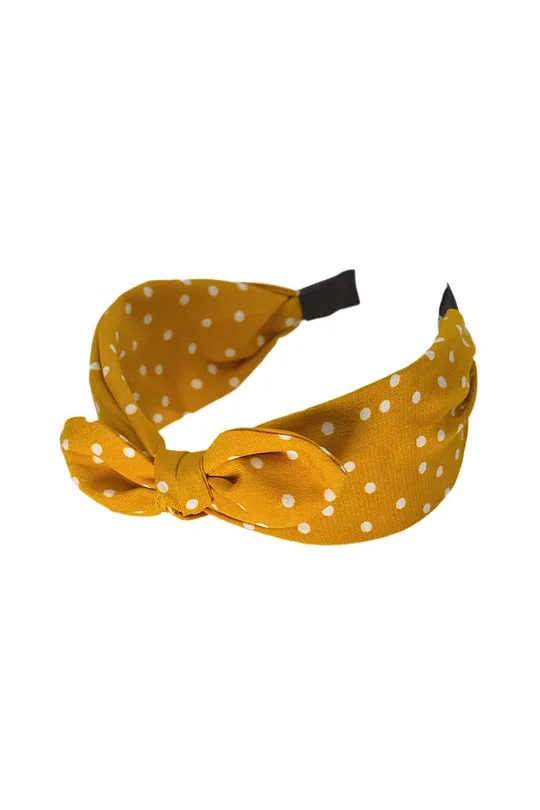Polka Dot Bowknot Headband