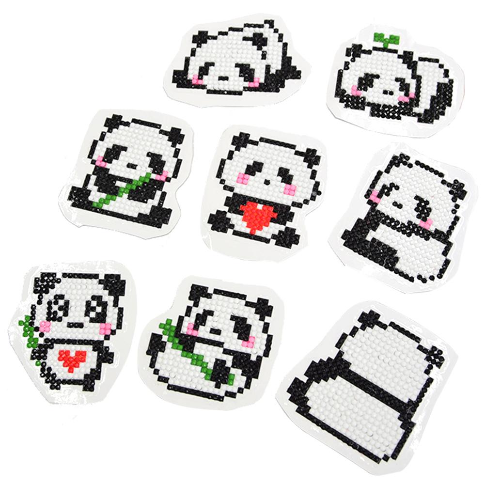 

Cute Panda-DIY Creative Diamond Sticker, 501 Original