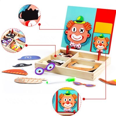 Magnetic Puzzle Set, 3D Magnetic Puzzle Set