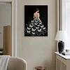 Kits d&rsquo;art en diamant en perles DIY pour filles avec cadre 30x40cm pour adultes id&eacute;e de d&eacute;coration int&eacute;rieure